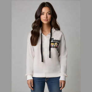 peanuts hoodie size xs